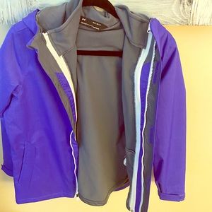 Under Armour purple winter jacket NWOT.